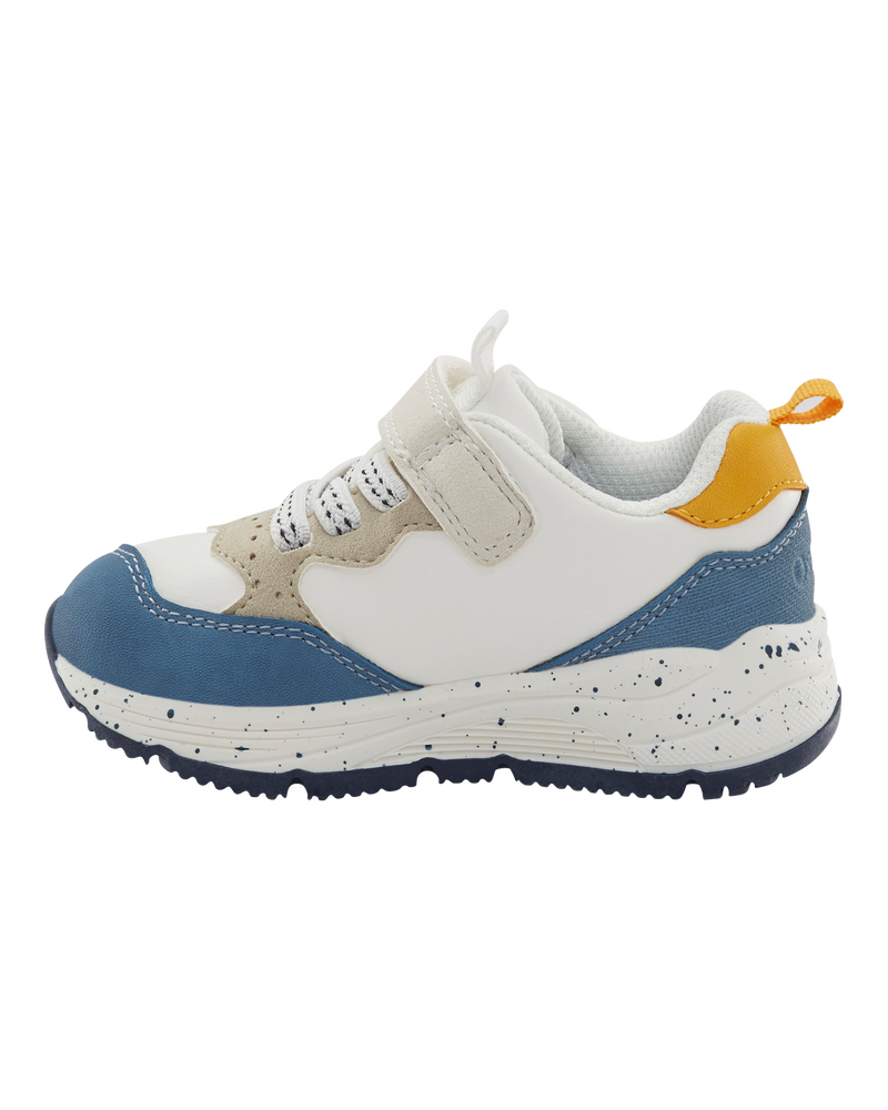 Toddler Casual Sneakers - Blue/White, image 6 of 7 slides
