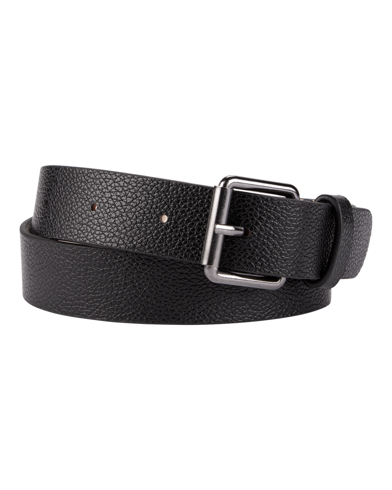 Faux Leather Belt - Black, image 1 of 1 slides