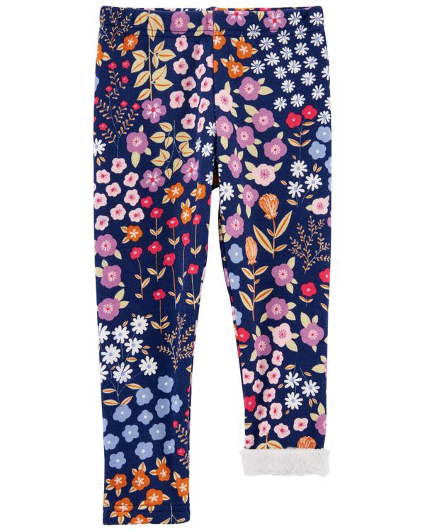 Multi Toddler Floral Cozy Leggings