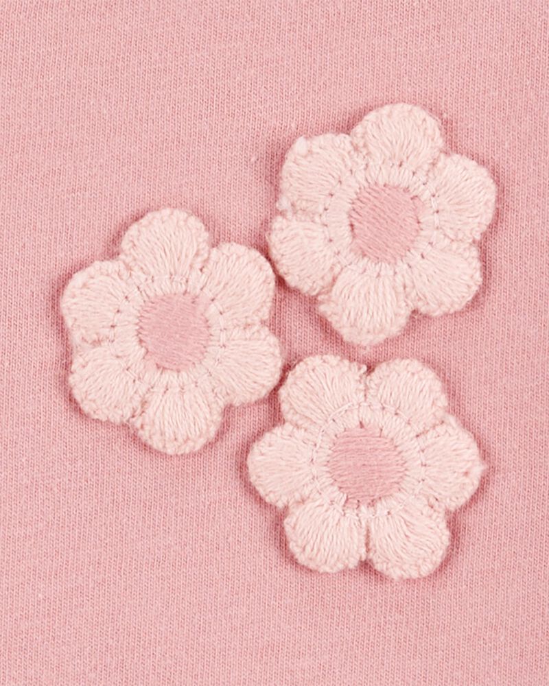 Toddler Short-Sleeve Fashion Top - Pink, image 2 of 3 slides