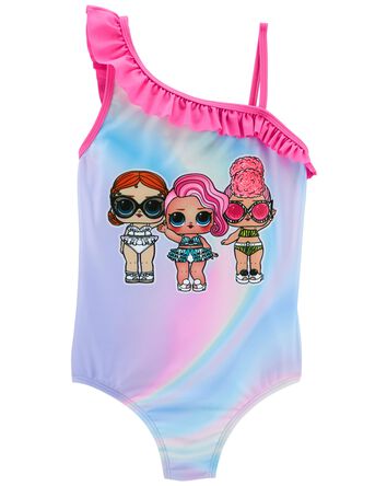 Kid 1-Piece LOL Surprise Swimsuit, 