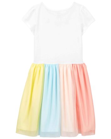 Rainbow Tutu Dress, 