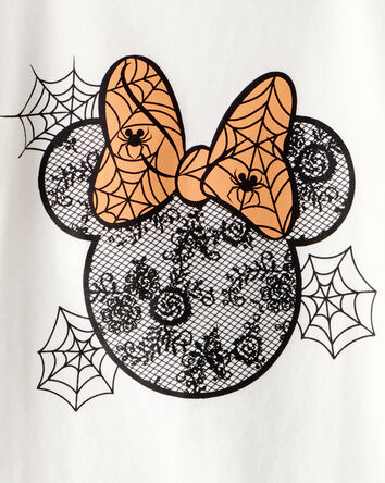 Toddler Disney© Minnie Mouse Halloween Short-Sleeve Graphic Tee - Ivory, 