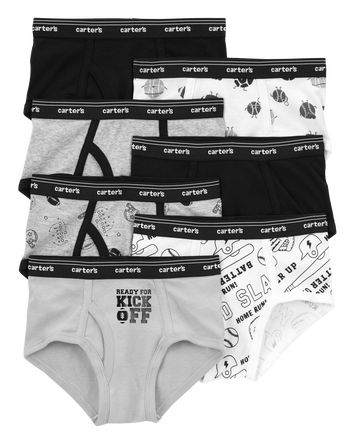 Toddler 7-Pack Cotton Briefs Underwear, 