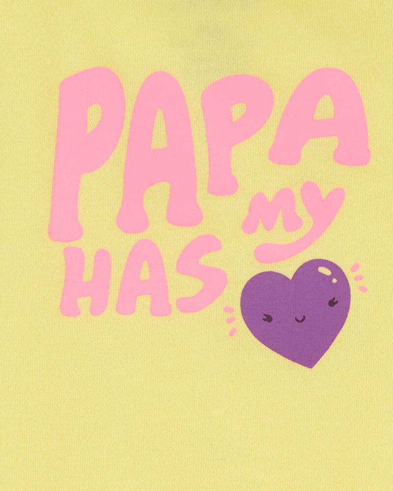 Baby 'Papa' Sleeveless Bodysuit, image 2 of 3 slides