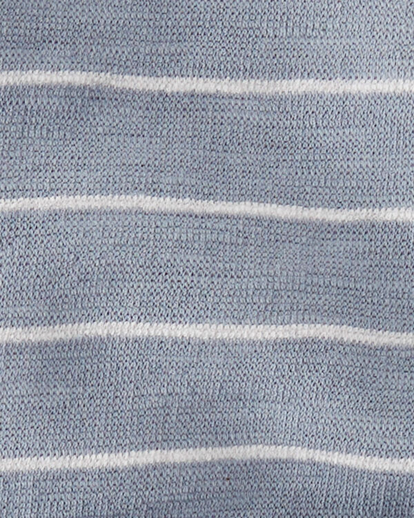 Baby Organic Cotton Blue Striped 2-Piece Set
