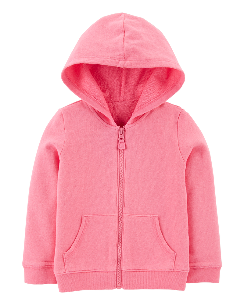 Toddler Zip-Up French Terry Hoodie, image 1 of 3 slides