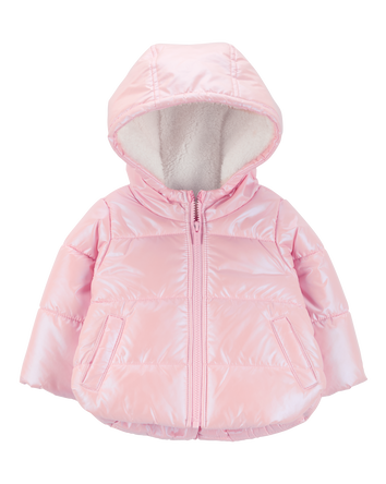 Baby Shiny Puffer Jacket, 