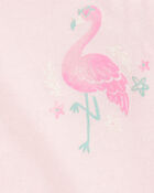 Toddler Flamingo Muscle Tank - Pink, image 2 of 3 slides