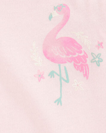 Toddler Flamingo Muscle Tank - Pink, 