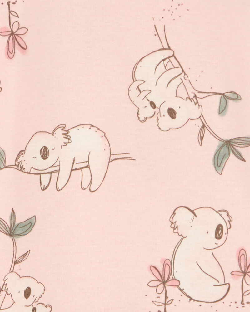 Baby 2-Piece Koala 100% Snug Fit Cotton Pajamas, image 2 of 2 slides