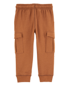 Baby Pull-On Knit Cargo Pants, image 2 of 5 slides