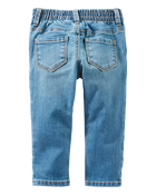 Baby Medium Blue Wash Skinny-Leg Jeans, image 2 of 4 slides