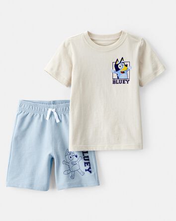 Toddler 2-Piece Bluey Outfit Set, 