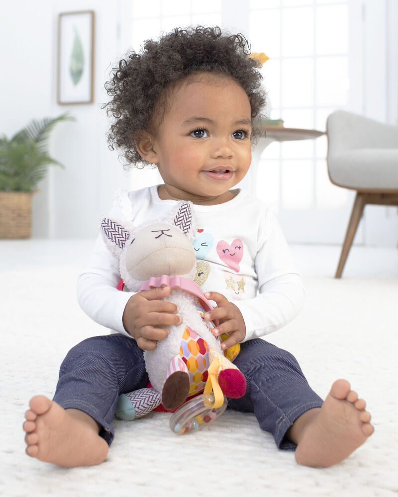 Bandana Buddies Baby Activity Toy - Llama, image 4 of 4 slides