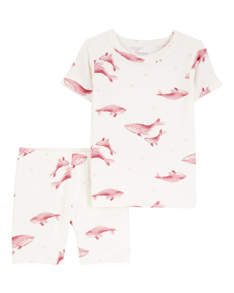 Toddler 2-Piece Whale PurelySoft Pajamas, image 1 of 5 slides