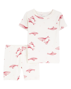 Toddler 2-Piece Whale PurelySoft Pajamas, image 1 of 5 slides