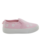 Toddler Slip-On Floral Sneakers - Pink, image 2 of 7 slides