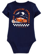 Baby 2-Piece Race Car Bodysuit Pant Set, image 2 of 4 slides