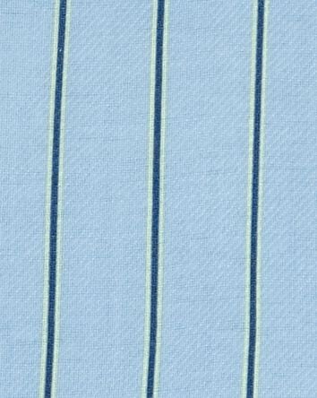 Toddler Striped Loose Fit 2-Piece Pajamas - Blue, 