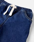 Toddler Denim Joggers Made with Organic Cotton, image 3 of 4 slides
