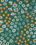 Baby Floral Cotton Romper, image 3 of 4 slides