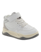 Toddler Casual Easy On High-Top Sneakers - Grey, image 1 of 7 slides
