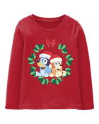 Toddler Bluey Christmas Tee, image 1 of 3 slides