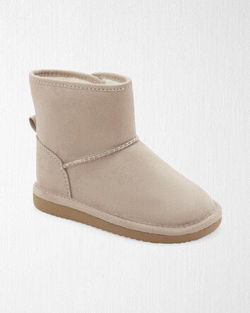 Toddler Recycled Faux Suede Boots, 