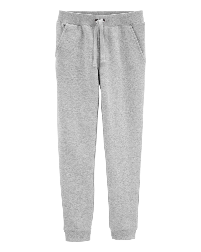Kid Pull-On French Terry Joggers, image 1 of 3 slides