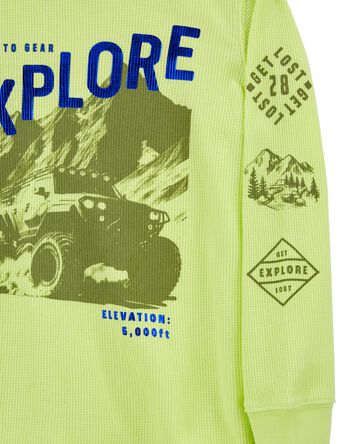 Explore Truck Thermal Graphic Tee, 