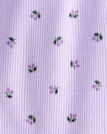 Baby 2-Piece Berry Print Bodysuit Pant Set - Purple, 