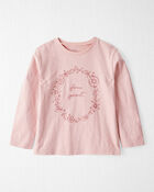 Girls Organic Cotton Free Spirit Long-Sleeve Tee, image 1 of 5 slides