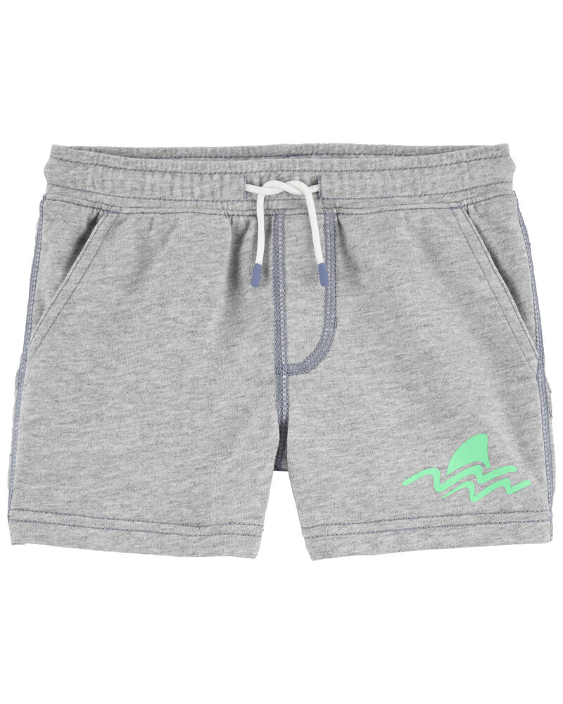 Toddler Pull-On French Terry Shorts, image 1 of 3 slides