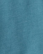 Toddler Boy Long-Sleeve Pocket Tee - Teal, image 2 of 3 slides