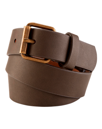 Classic Faux Leather Belt, 