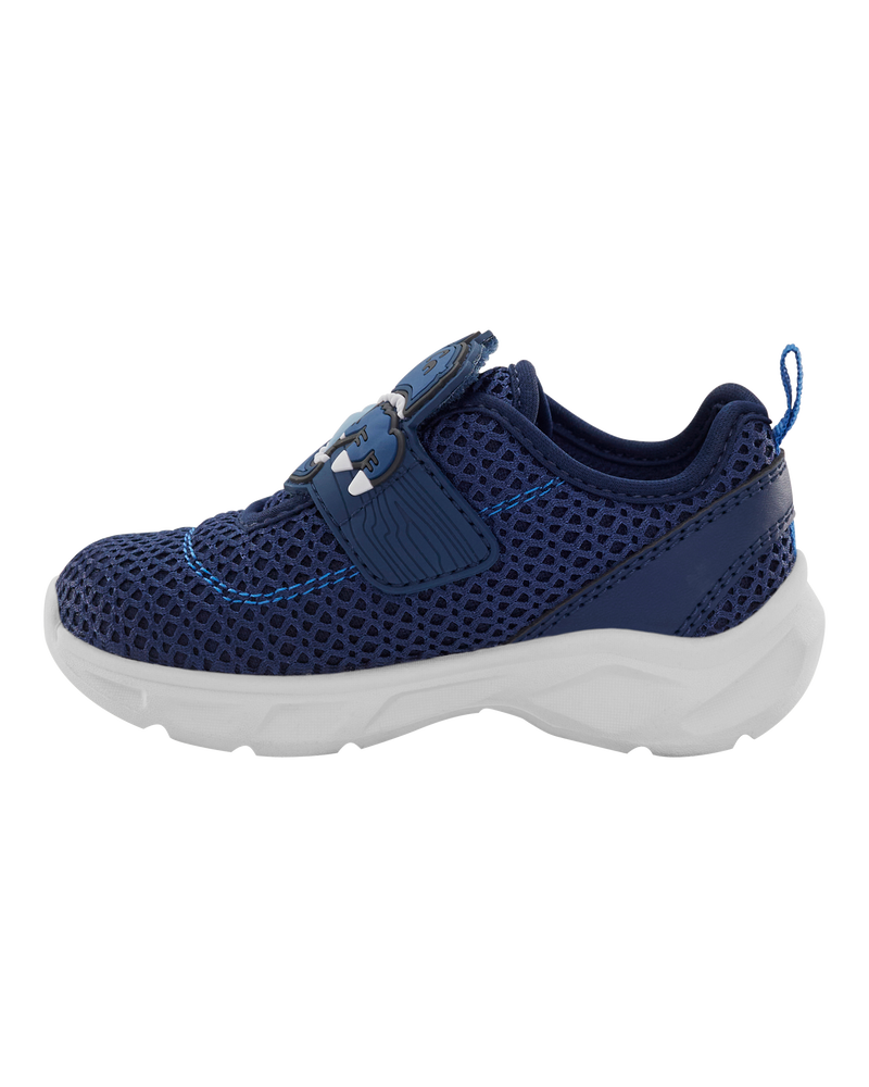 Toddler Dinosaur Light-Up Athletic Sneakers - Navy, image 7 of 8 slides
