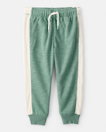 Toddler 2-Piece French Terry Sweatshirt & Pull-On Jogger Set - Green, 
