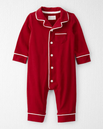 Baby Organic Cotton Coat Style Pajamas
, 