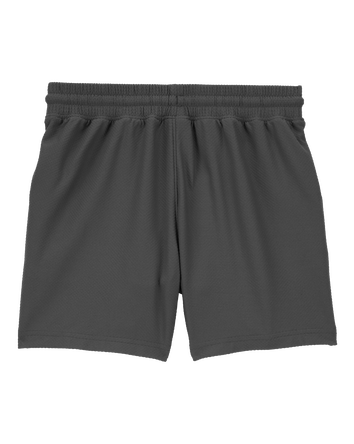 Kid Active Mesh Shorts  - Gray, 