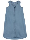 Blue - Baby 2-Way Zip Wearable Blanket