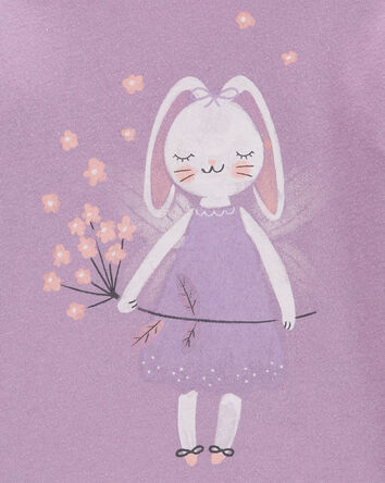 Toddler Bunny Long-Sleeve Graphic Tee, 