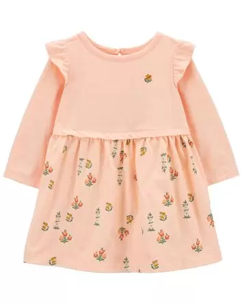 Baby Floral Layered Dress, 