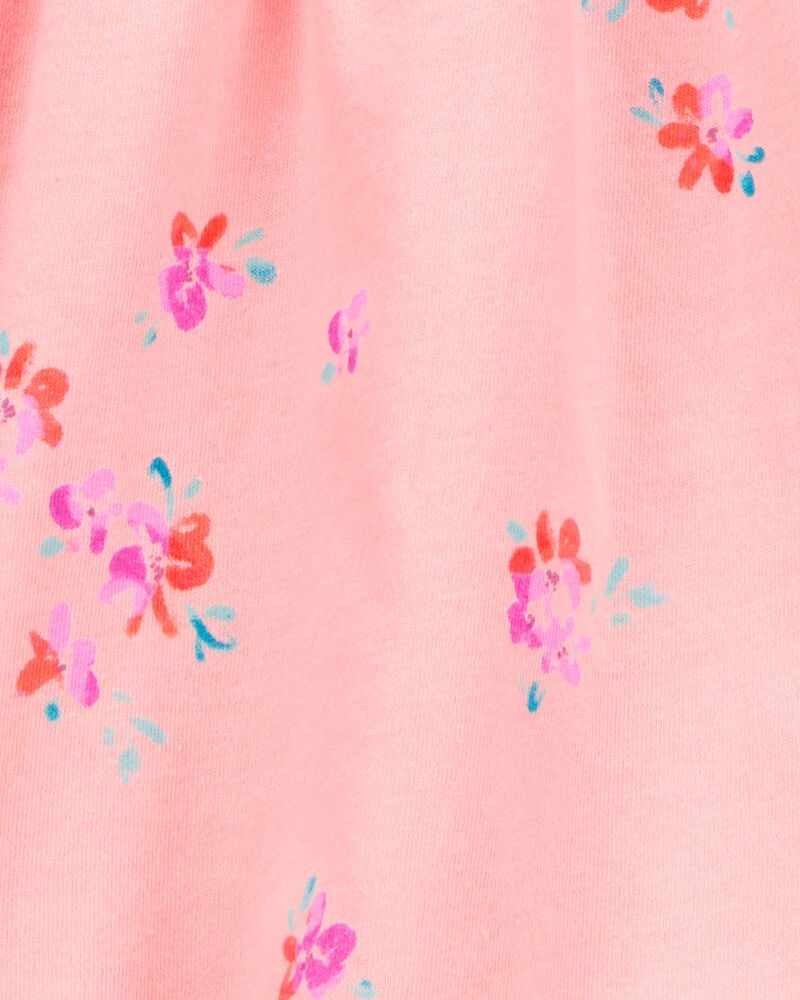 Toddler Floral Print Romper, image 2 of 3 slides