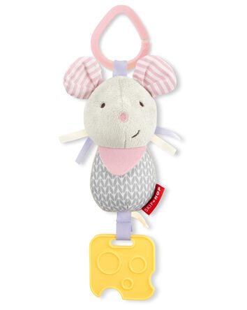 Bandana Buddies Chime & Teethe Toy - Mouse, 