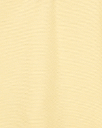 Toddler Boy Pique Uniform Polo Shirt - Yellow, 
