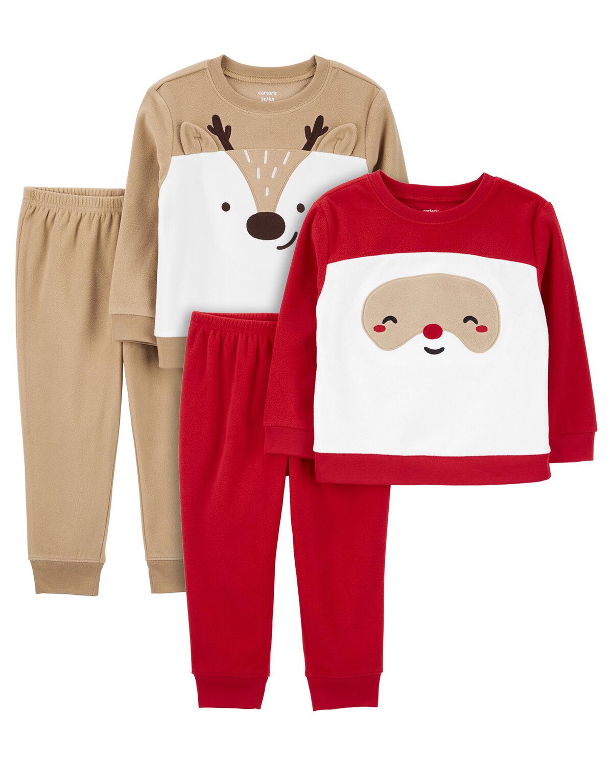 Multi Toddler 4Piece PJ Set