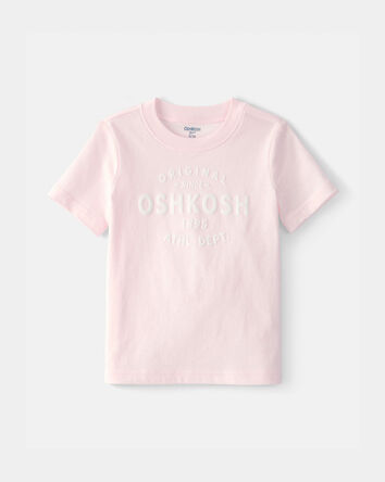 Toddler Girl OshKosh Logo Short-Sleeve Graphic Tee - Pink, 