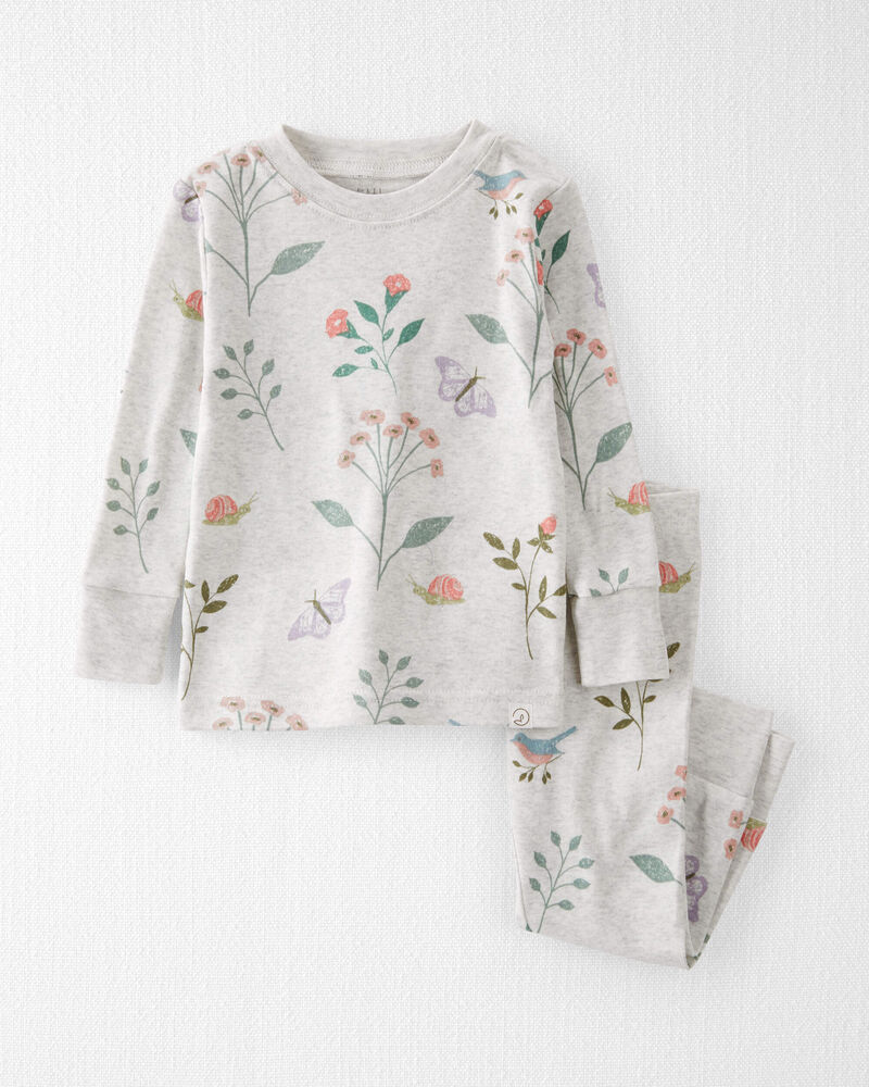 Baby Organic Cotton Pajamas Set, image 1 of 5 slides