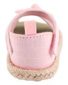 Baby Bow Espadrille Sandals - Pink, image 3 of 7 slides